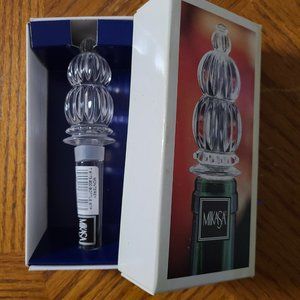 Mikasa Crystal Bottle Stopper